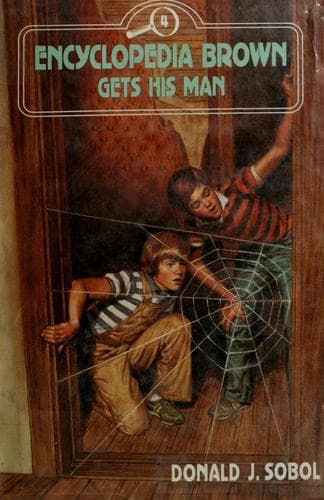 Cover of Encyclopedia Brown Gets His Man