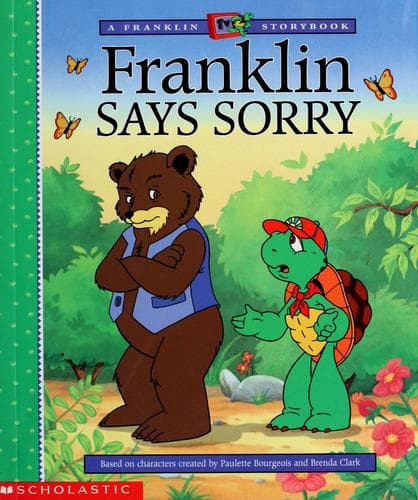 Cover of Franklin says sorry