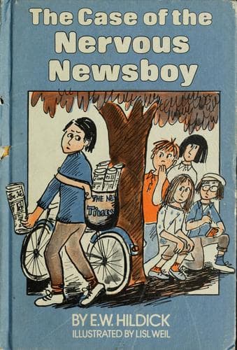 Cover of The case of thenervous newsboy