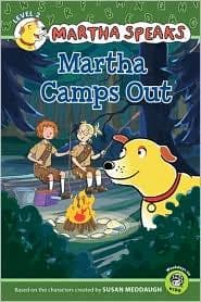 Cover of Martha Camps Out (Martha Speaks)