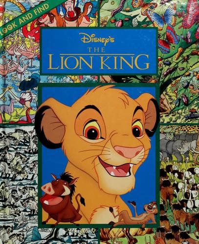 Cover of Disney's The Lion King Look and Find