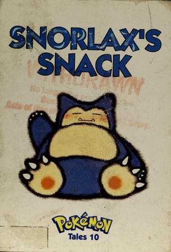 Cover of Snorlax's snack