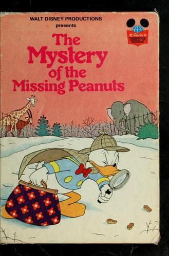 Cover of The mystery of the missing peanuts