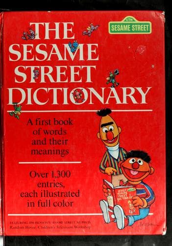 Cover of The Sesame Street dictionary