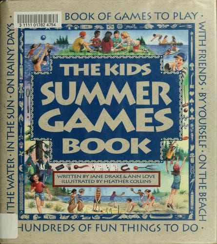 Cover of The kids summer games book
