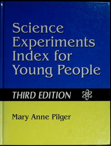 Cover of Science experiments index for young people