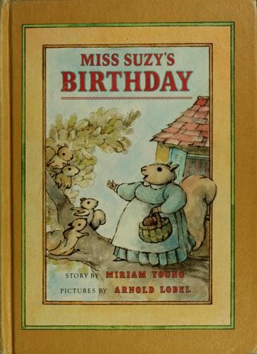 Cover of Miss Suzy's birthday