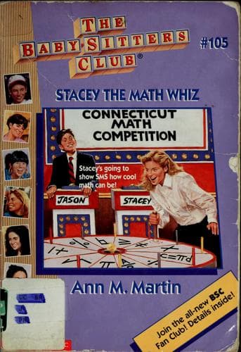 Cover of Stacey the math whiz
