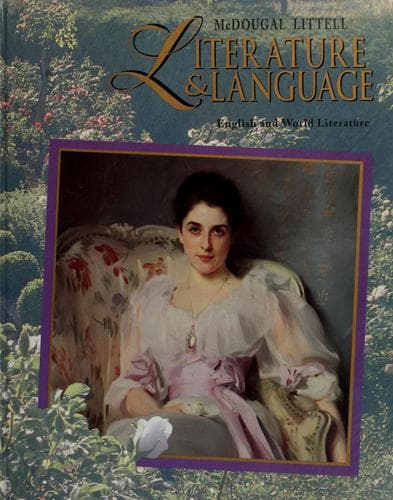 Cover of McDougal, Littell Literature and language--English and World Literature