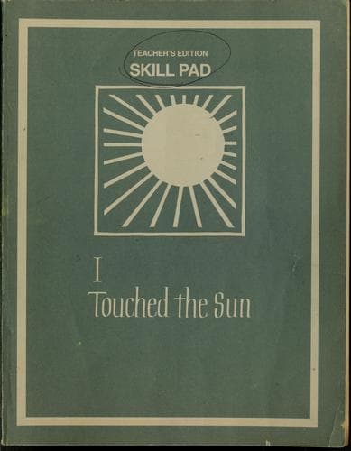 Cover of I touched the sun