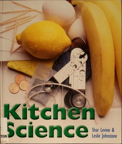 Cover of Kitchen science