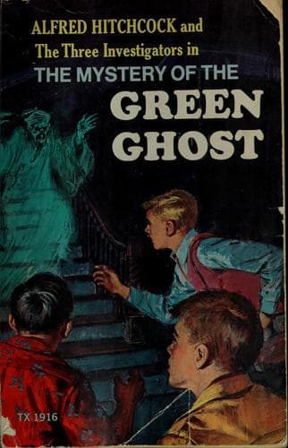 Cover of The Mystery of the Green Ghost