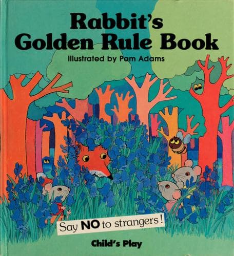Cover of Rabbit's golden rule book