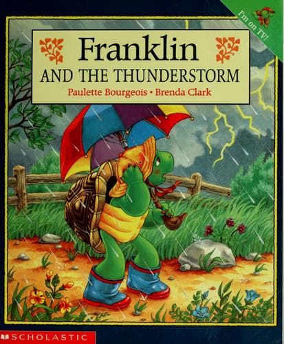 Cover of Franklin and the Thunderstorm (Franklin the Turtle)