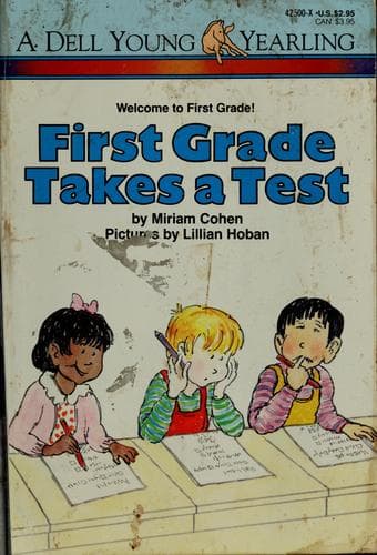 Cover of First grade takes a test