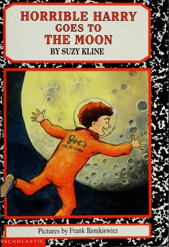 Cover of Horrible Harry goes to the moon