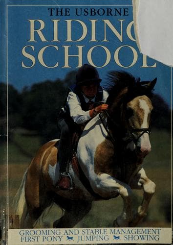 Cover of The Usborne riding school