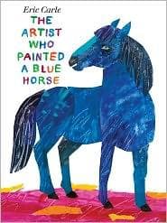 Cover of The Artist Who Painted a Blue Horse