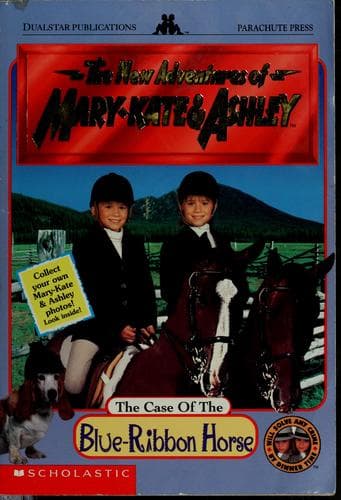 Cover of The case of the blue-ribbon horse