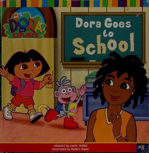 Cover of Dora goes to school