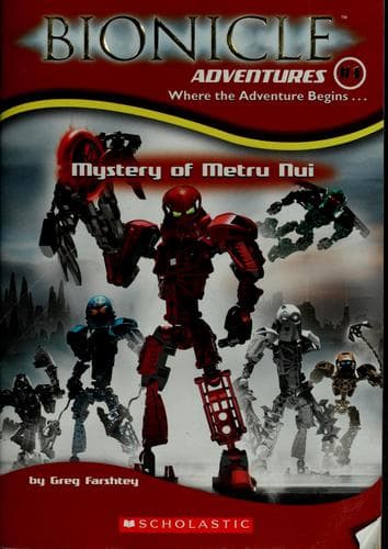 Cover of Mystery of Metru Nui