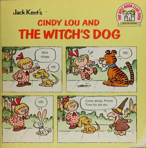 Cover of Jack Kent's Cindy Lou and the witch's dog