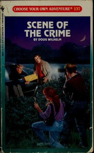 Cover of Choose Your Own Adventure - Scene of the Crime