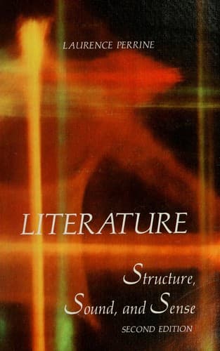 Cover of Literature--Structure, Sound, and Sense--Second Edition
