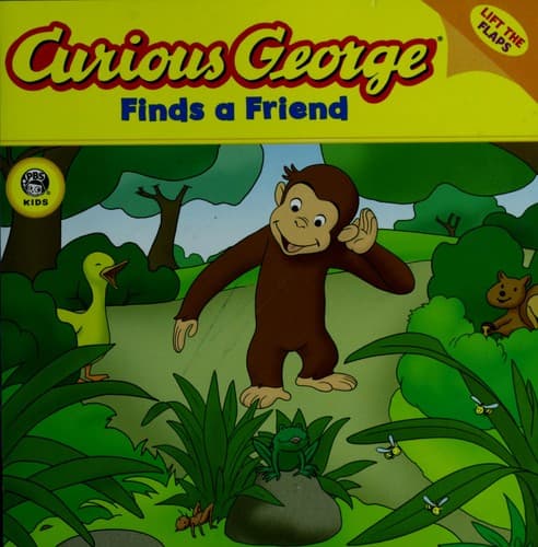 Cover of Curious George finds a friend