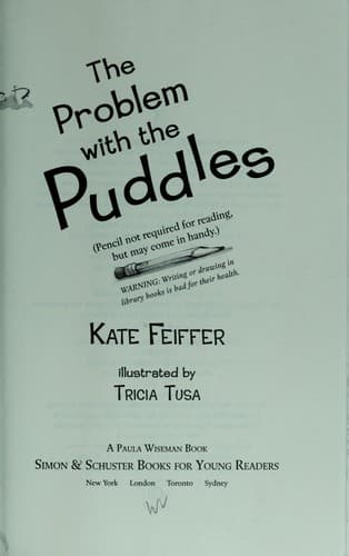 Cover of The problem with the Puddles