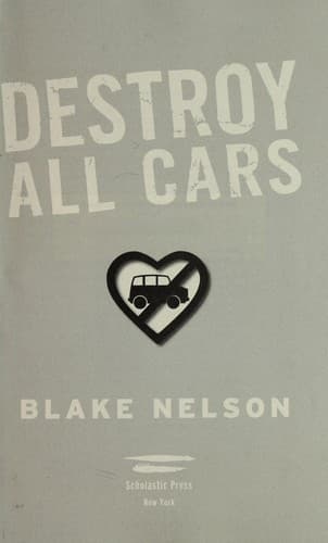 Cover of Destroy all cars