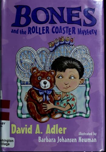 Cover of Bones and the roller coaster mystery