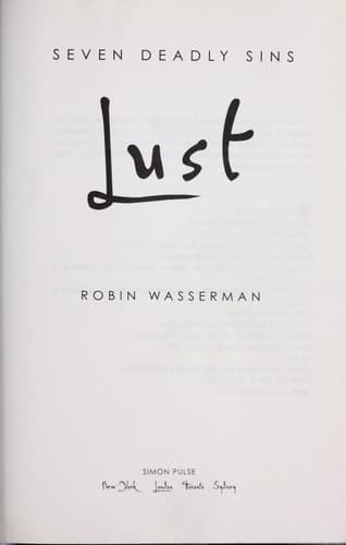 Cover of Lust (Seven Deadly Sins #1)