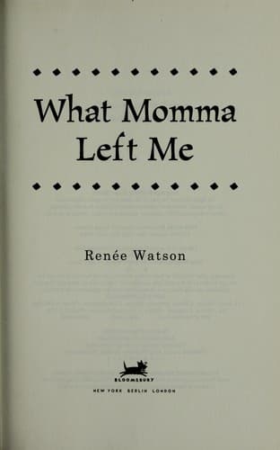 Cover of What Momma left me