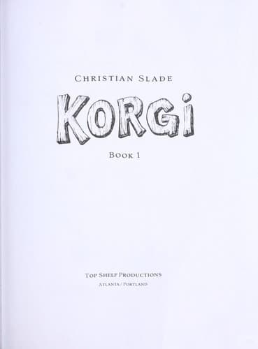 Cover of Korgi