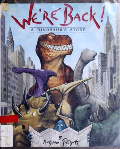 Cover of We're Back a Dinosaur's Story