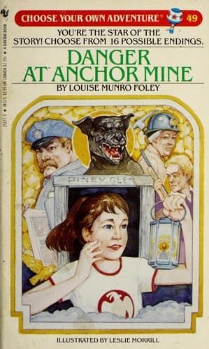 Cover of Choose Your Own Adventure - Danger at Anchor Mine