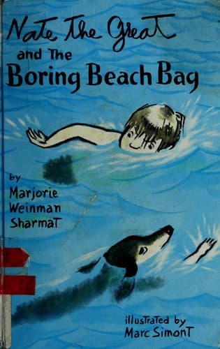 Cover of Nate the Great and the boring beach bag