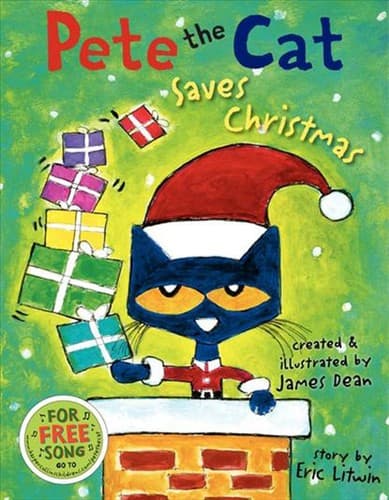 Cover of Pete the Cat Saves Christmas