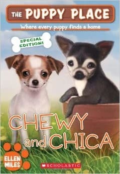 Cover of Chewy and Chica(the puppy place)
