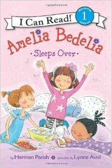 Cover of Amelia Bedelia sleeps over