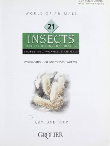 Cover of Insects and Other Invertebrates (World of Animals (Danbury, Conn.), V. 21-30.)