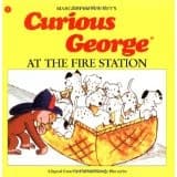 Cover of Curious George at the fire station