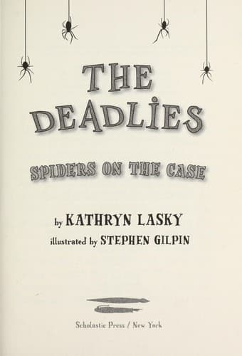 Cover of Spiders on the case