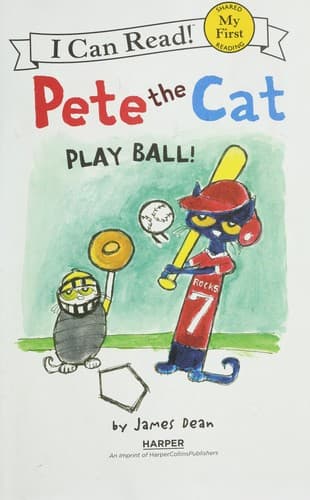 Cover of Pete the cat. Play Ball!