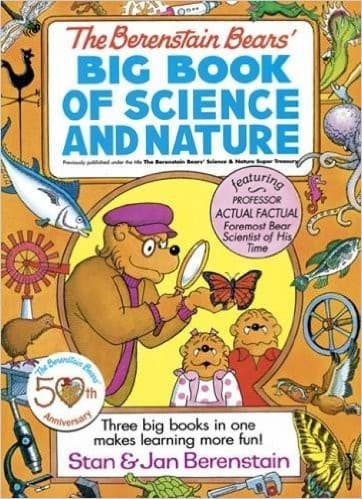 Cover of The Berenstain Bears' Big Book of Science and Nature