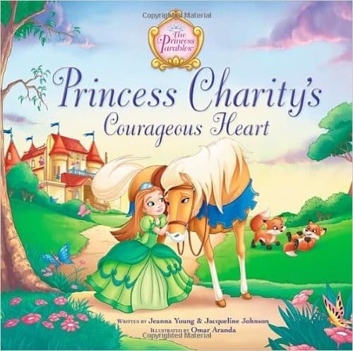 Cover of Princess Charity's Courageous Heart