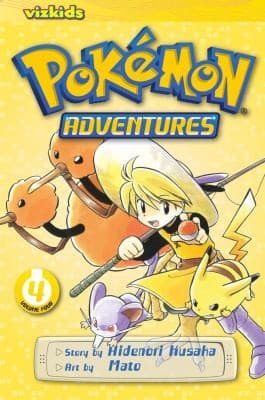 Cover of Pokemon Adventures, Volume 4