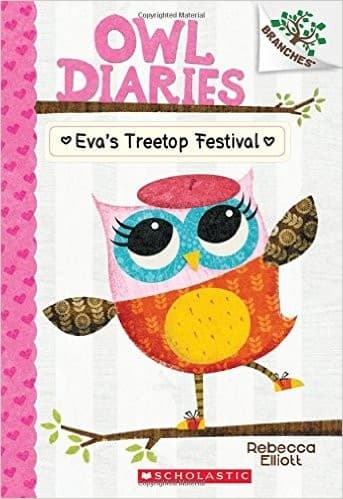 Cover of Owl Diaries Eva's Treetop Festival