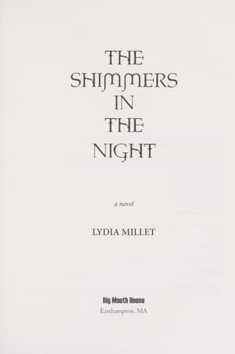 Cover of The shimmers in the night